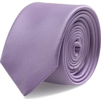 Kravata XL s kapesníčkem Brinkleys - šeříková provedení: kravata Classic - prodloužená délka