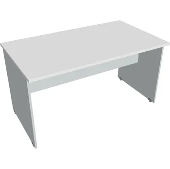 Psací stůl Stůl Jednací GJ 1400 - BÍLÁ , ŠEDÁ