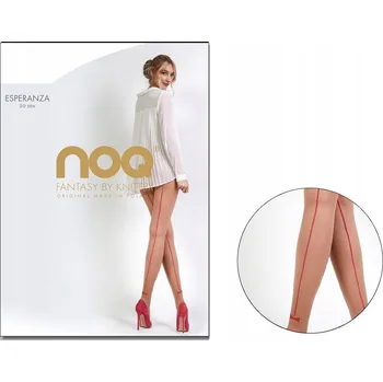 Dámské punčochy KNITTEX punčocháče ESPERANZA 20 DEN naturel/rose 3-M pásek