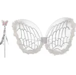 Křídla anděl s hůlkou nylon 30,5x46x1cm