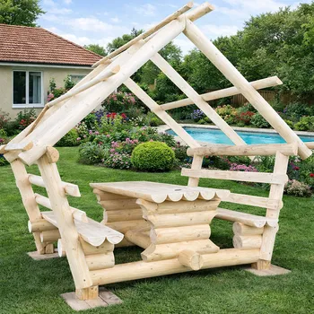 Zahradní altán Altán se sedlovou střechou