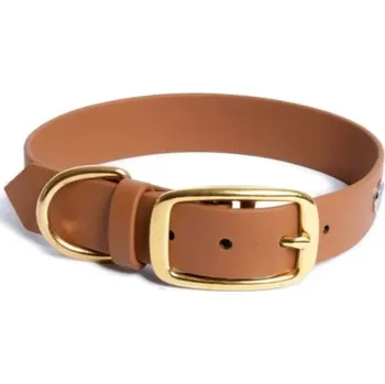 Obojek pro psa Bura Obojek světle hnědý Dog on the Rocks - XXS