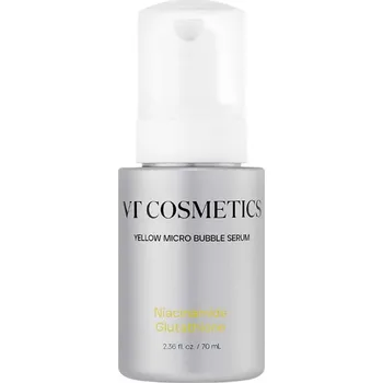 Pleťové sérum VT Cosmetics – Niacinamide + Glutathione Yellow Micro Bubble Serum – Bublinkové sérum s niacinamidem a glutathionem – 70 ml