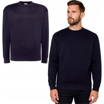 Pánská mikina Specto pánská mikina bez kapuce, modrá, velikost 3XL