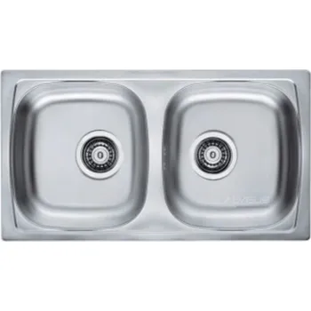 Nerezový dřez Jednokomorový dřez Alveus Classic ocel stříbrný