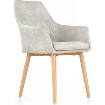 Křeslo Jídelní židle / křeslo K287 šedá