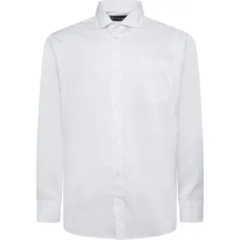 Pánská košile KAM košile pánská KBS 601 nežehlivá 6XL bílá