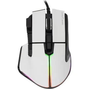 White Shark herní myš MARROK,12 000 DPI, bílá