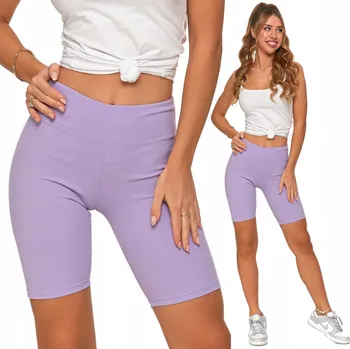 Dámské legíny Moraj Cyklistické legíny dámské žebrované BIKER RDL850-013 lila L/XL