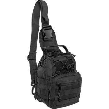 Turistická taška přes rameno Badger Outdoor Sling Tactical 10 l Černá