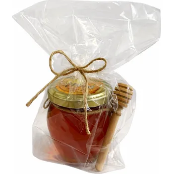 Včelařství M+M med střednětmavý lesní dárkové balení s paličkou 250g