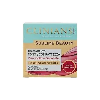 Pleťový krém Clinians Sublime Beauty Face Cream Tone and Firmness, 50 ml
