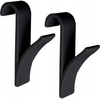 Věšák Háček bez vrtání Vilde černý