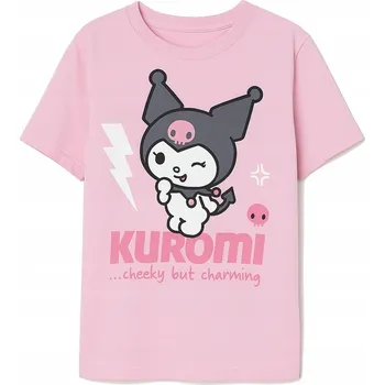 Chlapecké tričko Tričko Kuromi růžové 158