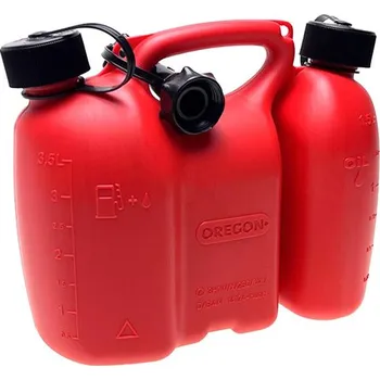 Auto-moto Kanystr kombinovaný 3,5 + 1,5 l s nalévacím hrdlem červený