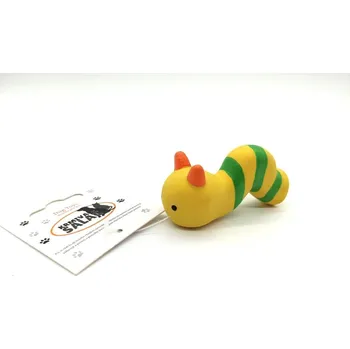 Hračka pro psa Červík 8cm - LATEX (144/1)