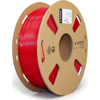 Filament PETG filament Gembird červená (Red) 1,75 mm 1 kg