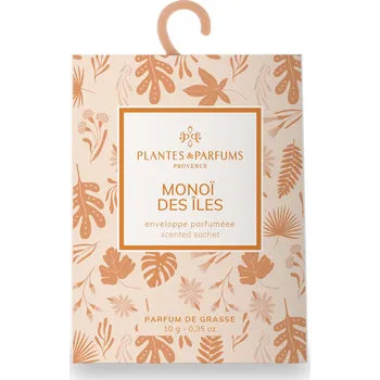 Vonný olej Plantes et Parfums de Provence Monoi des Îles Vonný sáček, 10 g