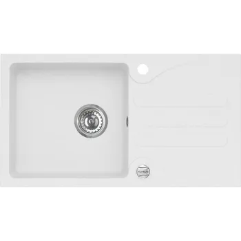 Granitový dřez Jednokomorový granitový dřez Alveus GALAPAGOS bílý