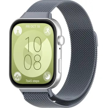 Příslušenství k fitness náramku Techsuit - Řemínek na hodinky (W009) - Huawei Watch Fit 3 / Fit 4 / Fit 4 Pro - modrý