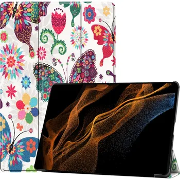 Pouzdro na tablet Techsuit - FoldPro - Samsung Galaxy Tab S8 Ultra / S9 Ultra / S10 Ultra - Butterfly