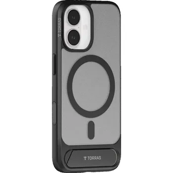 Pouzdro na mobilní telefon Torras - Pstand - iPhone 17 - Černá