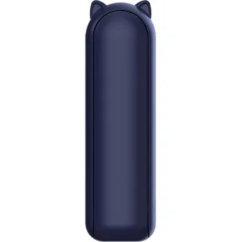 Domácí ventilátor Techsuit - Mini přenosný ruční ventilátor (HZ001) - 2000mAH, USB dobíjení, 3 nastavitelné rychlosti - modrý