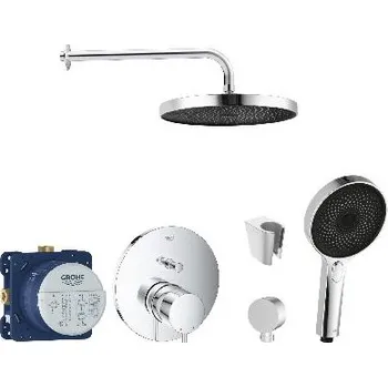 Sprchový set SANITINO - Sprchový set s baterií a tělesem pod omítku Grohe, příslušenství kielle, chrom SANI21GKK012