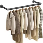 Kovová tyč na šaty na stěnu SONGMICS