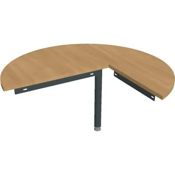 Psací stůl Stůl jednací levý GP 22 L P - DUB , ČERNÁ Ral 9005