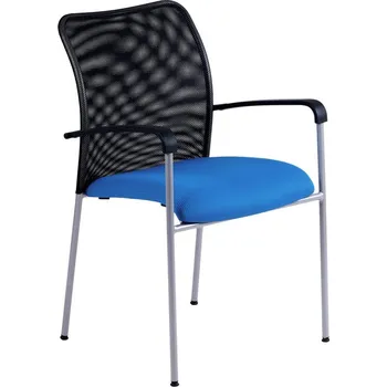 Jednací židle - TRITON NET - Modrá NET