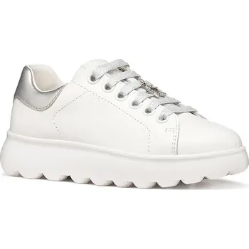 Chlapecká obuv Dětské kožené tenisky Geox PUFFYPOP J65MRA.00085.28.35 bílá 00X, EUR 28