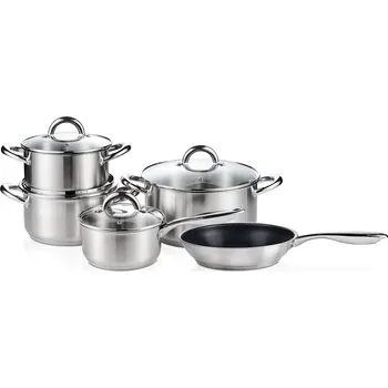 Hrnec STALGAST Sada hrnců s poklicí, 9 dílů | STALGAST, 020002