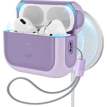 Sluchátka ESR - Orbit Hybrid HaloLock - Apple AirPods Pro 1 / 2 - Levandulová