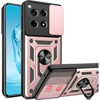 Pouzdro na mobilní telefon Techsuit - CamShield Series - OnePlus 12R - Rose Gold