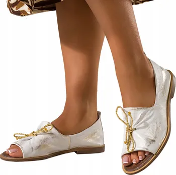 Dámské sandále Casu dámské sandály 2660-004 s plochým podpatkem, velikost 38