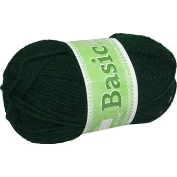 Příze Příze Basic 988 lesní zelená