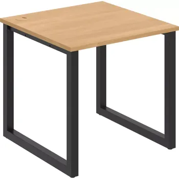 Psací stůl Kancelářský stůl US O 800 - DUB , ČERNÁ