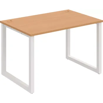 Psací stůl Kancelářský stůl US O 1200 - BUK , BÍLÁ
