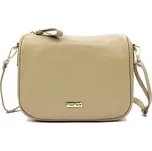 Kožená kabelka MiaMore 24-003 béžová