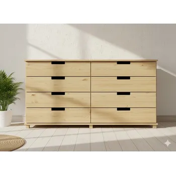 Komoda Komoda z masivu FELIX Z1 160x100 cm Barevné provedení: Ořech - hl. 42 cm