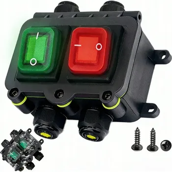 Bezpečnostní kamera VODOTĚSNÝ KOLÍSKOVÝ SPÍNAČ VODOTĚSNÁ KABELOVÁ KRABICE IP66 240V 20A