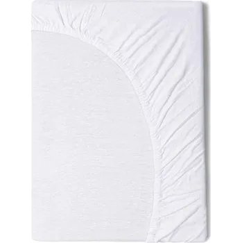 Prostěradlo Dětské bílé bavlněné elastické prostěradlo Good Morning, 60 x 120 cm ID_1394261