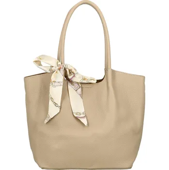 Kabelka Módní dámská koženková kabelka na rameno Nenet, béžová