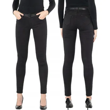 Dámské džíny Teplé Dámské Džíny Zateplené Fleecem 6181 W 27