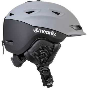 Meatfly sNB & SKI helma Zenor Silver | Šedá | Velikost L/XL