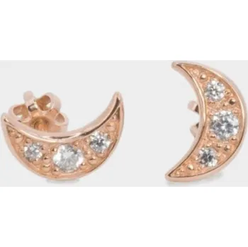 Náušnice Náušnice Měsíčky Růžové zlato