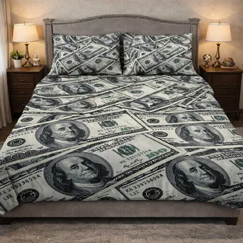 Povlečení 2-dílné ložní povlečení - Svět dolarů