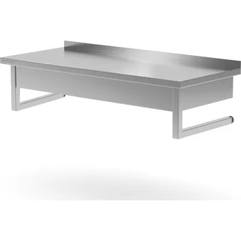 Jídelní stůl TECHNICA Závěsný stůl bez police, svařovaný, 800x600x300 mm | TECHNICA, 102W8060