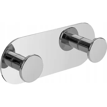 Věšák Tyč s háčky na kolíčky Laveo stříbrná